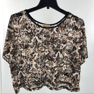 Laura Petites Sheer Lace Top *NWT* XL